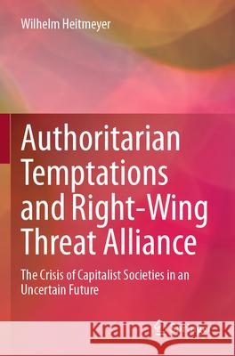 Authoritarian Temptations and Right-Wing Threat Alliance Wilhelm Heitmeyer 9783031529153 Springer Nature Switzerland - książka