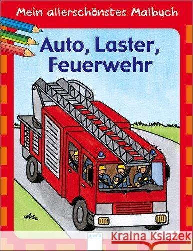 Auto, Laster, Feuerwehr  9783401098418 Arena - książka