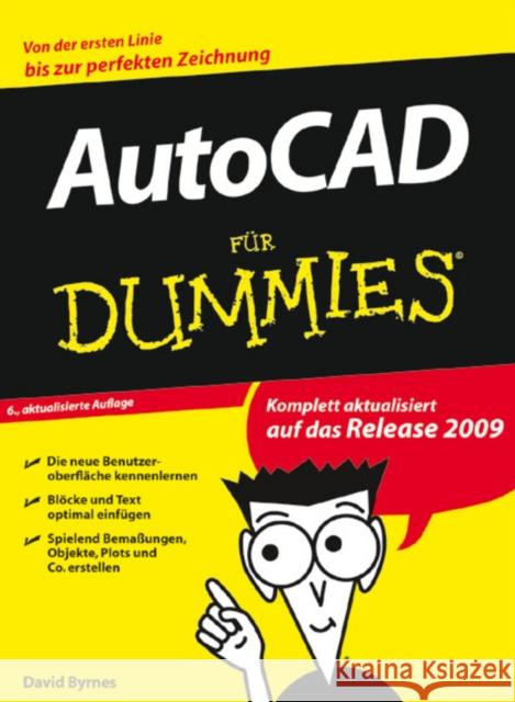 AutoCAD fur Dummies David Byrnes 9783527704835 JOHN WILEY AND SONS LTD - książka