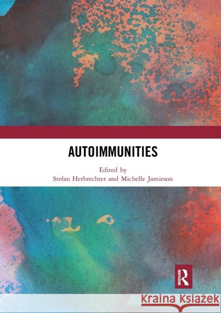 Autoimmunities Stefan Herbrechter Michelle Jamieson 9780367536022 Routledge - książka