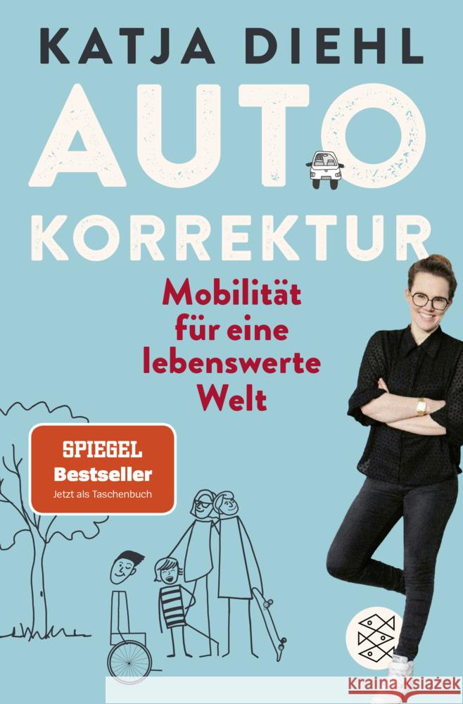 Autokorrektur - Mobilität für eine lebenswerte Welt Diehl, Katja 9783596709465 FISCHER Taschenbuch - książka