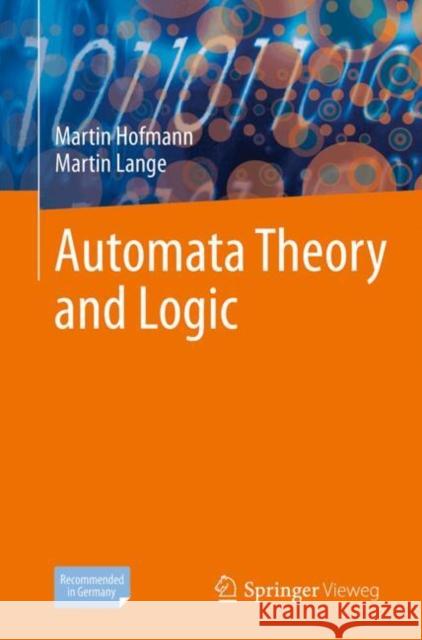 Automata Theory and Logic Martin Lange 9783662721537 Springer Vieweg - książka