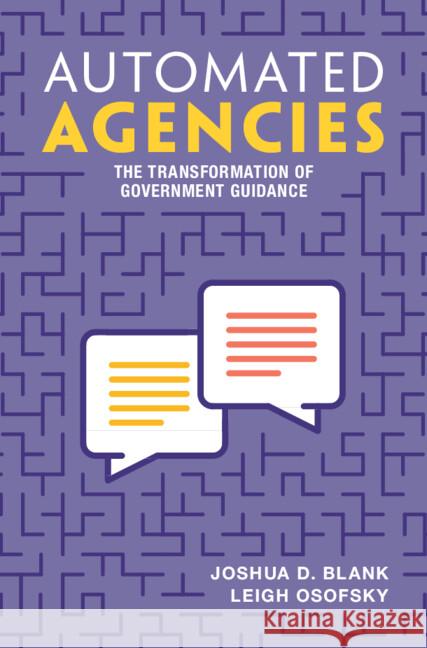 Automated Agencies Leigh (University of North Carolina, Chapel Hill) Osofsky 9781009347129 Cambridge University Press - książka
