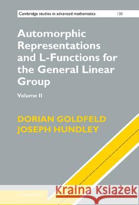 Automorphic Representations and L-Functions for the General Linear Group: Volume 2  9781107007994 Not Avail - książka