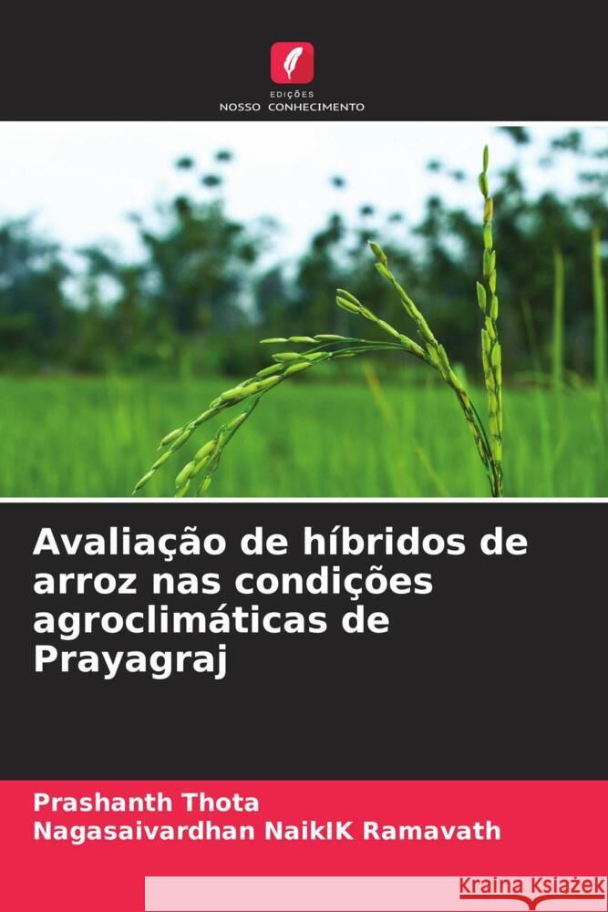 Avalia??o de h?bridos de arroz nas condi??es agroclim?ticas de Prayagraj Prashanth Thota Nagasaivardhan Naikik Ramavath 9786207186952 Edicoes Nosso Conhecimento - książka