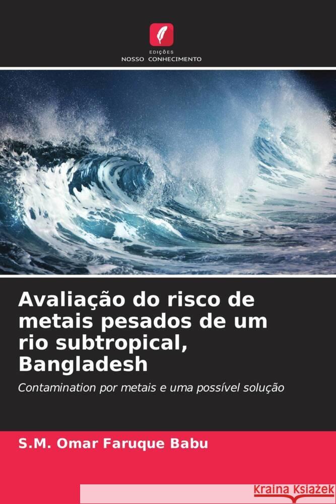 Avalia??o do risco de metais pesados de um rio subtropical, Bangladesh S. M. Omar Faruque Babu 9786205706978 Edicoes Nosso Conhecimento - książka