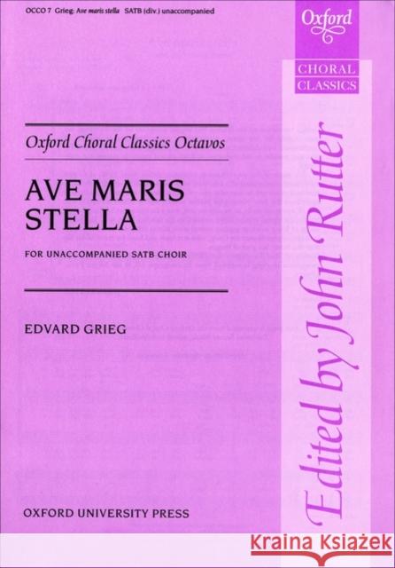 Ave maris stella  9780193417816 Oxford University Press - książka