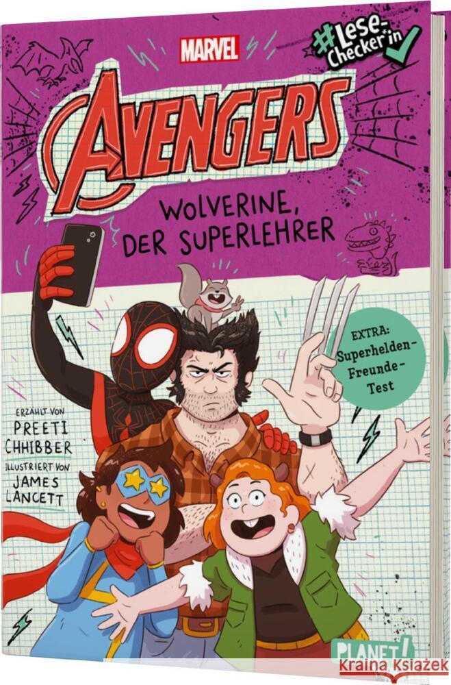 Avengers 3: Wolverine, der Superlehrer Chhibber, Preeti 9783522508117 Planet! in der Thienemann-Esslinger Verlag Gm - książka