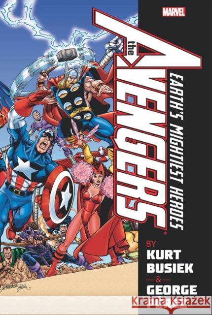 Avengers By Busiek & Perez Omnibus Vol. 1 Kurt Busiek 9781302945459 Marvel Comics - książka