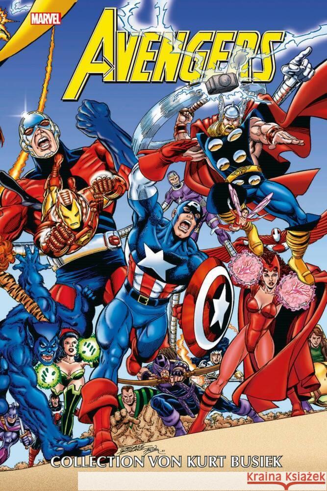 Avengers Collection von Kurt Busiek Busiek, Kurt, Moore, John Francis, Kubert, Andy 9783741631894 Panini Manga und Comic - książka