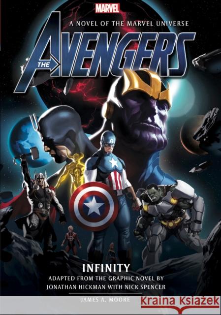 Avengers: Infinity Prose Novel James a. Moore 9781789091625 Titan Books (UK) - książka