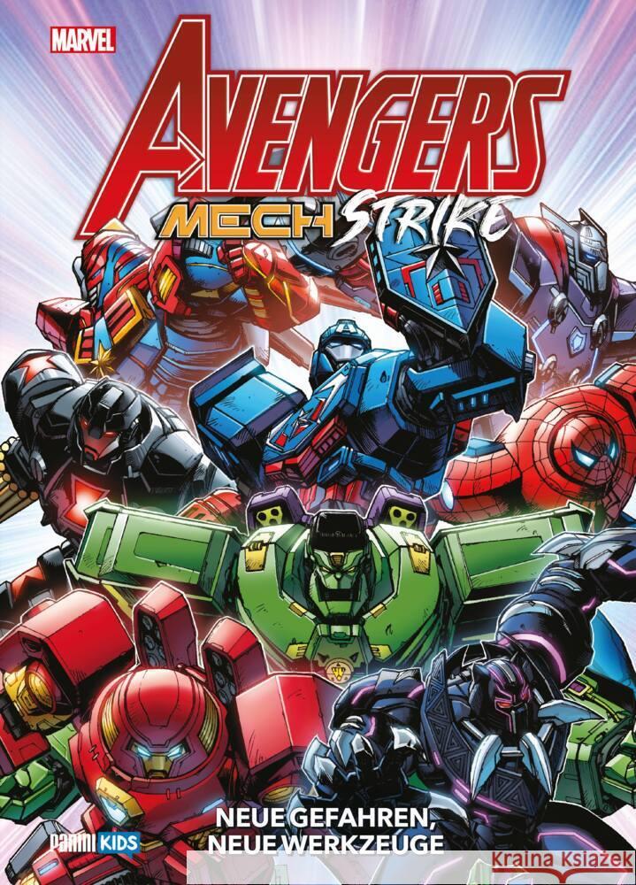 Avengers: Mech Strike - Neue Gefahren, neue Werkzeuge Mackay, Jed, Magno, Carlos 9783741631443 Panini Manga und Comic - książka