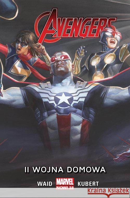 Avengers T.3 II wojna domowa Waid Mark 9788328141865 Egmont - książka