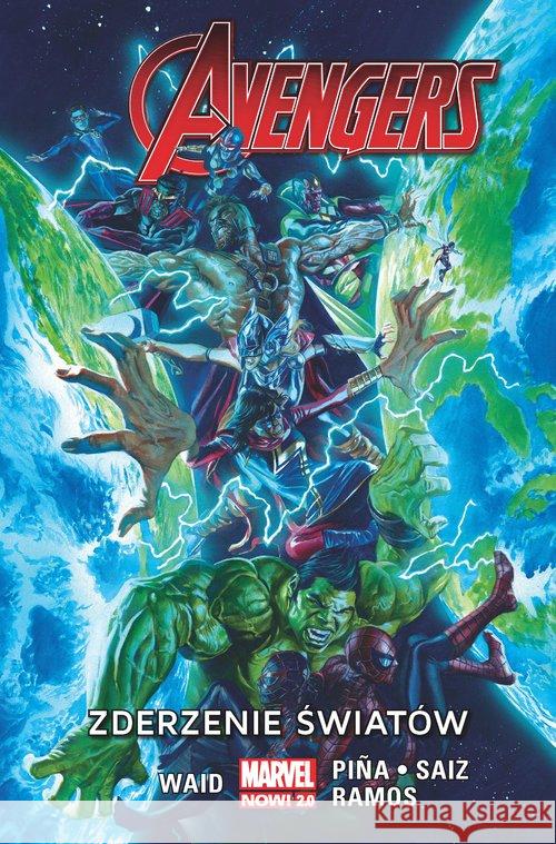 Avengers T.6 Zderzenie światów  9788328196629 Egmont - książka