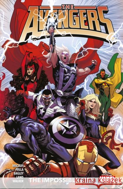 Avengers Vol. 1: The Impossible City Jed MacKay 9781804911679 Panini Publishing Ltd - książka