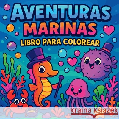Aventuras marinas - Libro para colorear Chris Martin 9785830205108 Chris Martin - książka