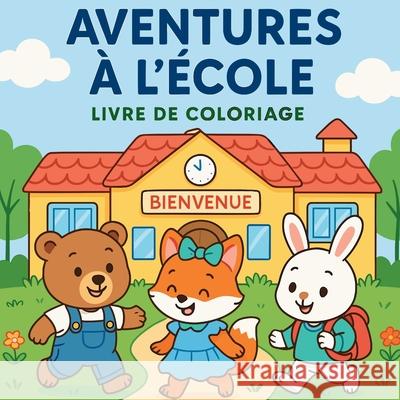 Aventures ? l'?cole - Livre de coloriage Chris Martin 9787020161041 Chris Martin - książka