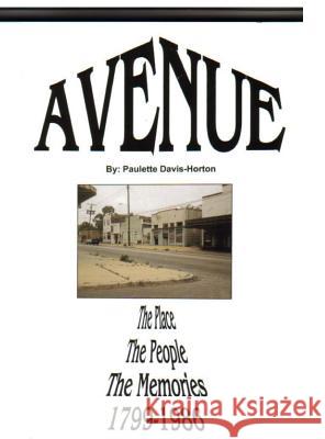 Avenue...the Davis Avenue Story Paulette Davis Horton 9780972591201 Infobuck.com - książka