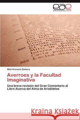 Averroes y La Facultad Imaginativa Abel Araven 9783659007644 Editorial Acad Mica Espa Ola - książka