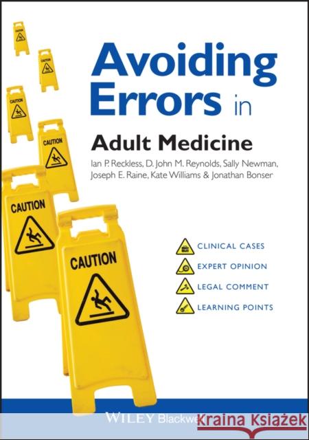 Avoiding Errors in Adult Medicine Ian Reckless 9780470674383  - książka