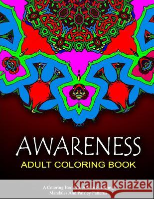 AWARENESS ADULT COLORING BOOK - Vol.2: relaxation coloring books for adults Charm, Jangle 9781518848797 Createspace - książka
