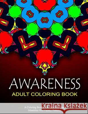 AWARENESS ADULT COLORING BOOK - Vol.3: relaxation coloring books for adults Charm, Jangle 9781518848803 Createspace - książka