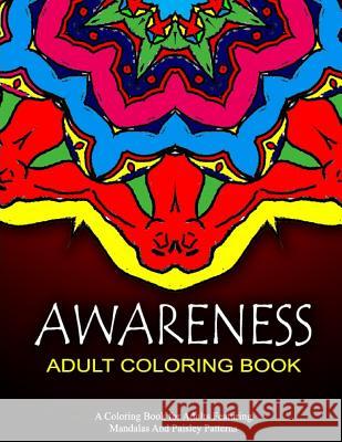 AWARENESS ADULT COLORING BOOK - Vol.5: relaxation coloring books for adults Charm, Jangle 9781518848827 Createspace - książka