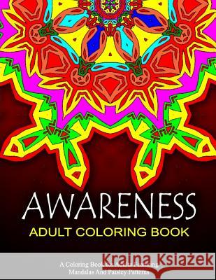 AWARENESS ADULT COLORING BOOK - Vol.7: relaxation coloring books for adults Charm, Jangle 9781518848841 Createspace - książka