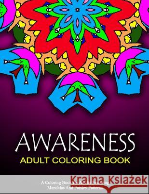 AWARENESS ADULT COLORING BOOKS - Vol.14: relaxation coloring books for adults Charm, Jangle 9781519593092 Createspace Independent Publishing Platform - książka