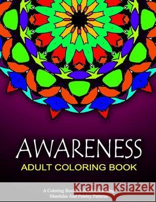 AWARENESS ADULT COLORING BOOKS - Vol.16: relaxation coloring books for adults Charm, Jangle 9781519593115 Createspace Independent Publishing Platform - książka
