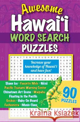 Awesome Hawaii Word Search Puzzles Mutual Publishing 9781939487049 Mutual Publishing - książka