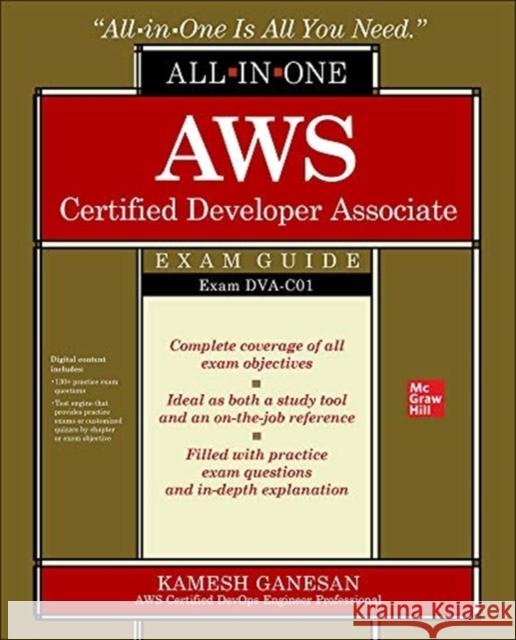 Aws Certified Developer Associate All-In-One Exam Guide (Exam Dva-C01) Kamesh Ganesan 9781260460179 McGraw-Hill Education - książka