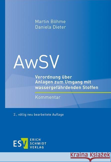 AwSV Dieter, Daniela, Böhme, Martin 9783503205080 Schmidt (Erich), Berlin - książka