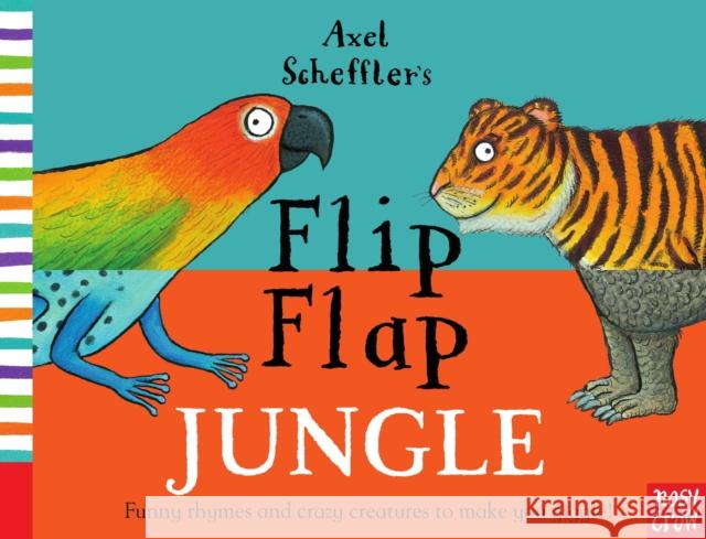 Axel Scheffler's Flip Flap Jungle Axel Scheffler 9780857634108 Nosy Crow Ltd - książka