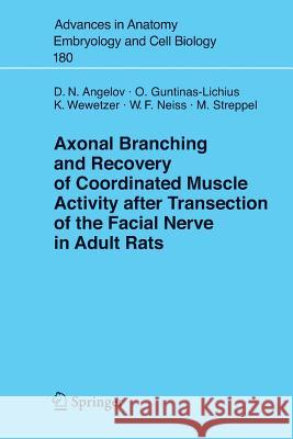 Axonal Branching and Recovery of Coordinated Muscle Activity After Transsection of the Facial Nerve in Adult Rats Angelov, Doychin N. 9783540256540 Springer - książka