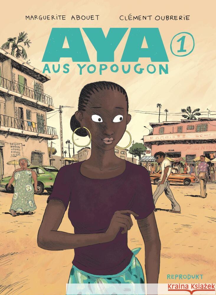Aya aus Yopougon 1 Abouet, Marguerite, Oubrerie, Clément 9783956403385 Reprodukt - książka