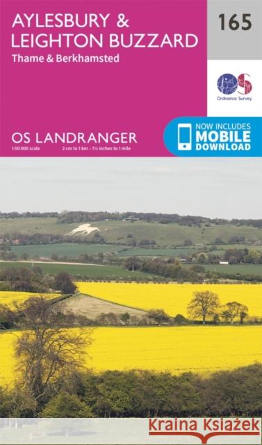 Aylesbury, Leighton Buzzard, Thame & Berkhamstead Ordnance Survey 9780319262634 Ordnance Survey - książka