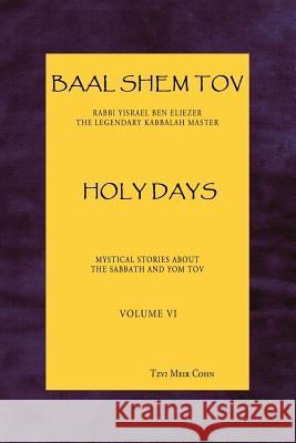 Baal Shem Tov Holy Days Tzvi Meir Cohn 9780979286537 Bst Publishing - książka