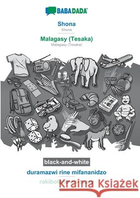 BABADADA black-and-white, Shona - Malagasy (Tesaka), duramazwi rine mifananidzo - rakibolana an-tsary: Shona - Malagasy (Tesaka), visual dictionary Babadada Gmbh 9783752232844 Babadada - książka