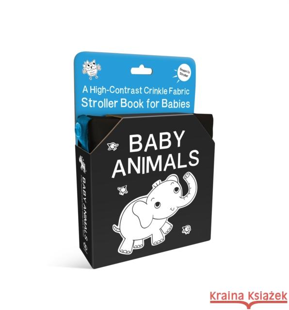 Baby Animals: A High-Contrast Crinkle Fabric Stroller Book for Babies Duopress Labs                            Julissa Mora 9781464235856 Duopress - książka