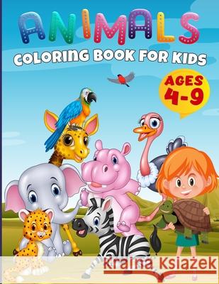 Baby Animals Coloring Book Toddlers: Funny Animals For Kids Ages 4-9, Easy Coloring Pages For Preschool and Kindergarten, Baby Animals Coloring Book F Education Colouring 9783986110970 Van Press Titi - książka