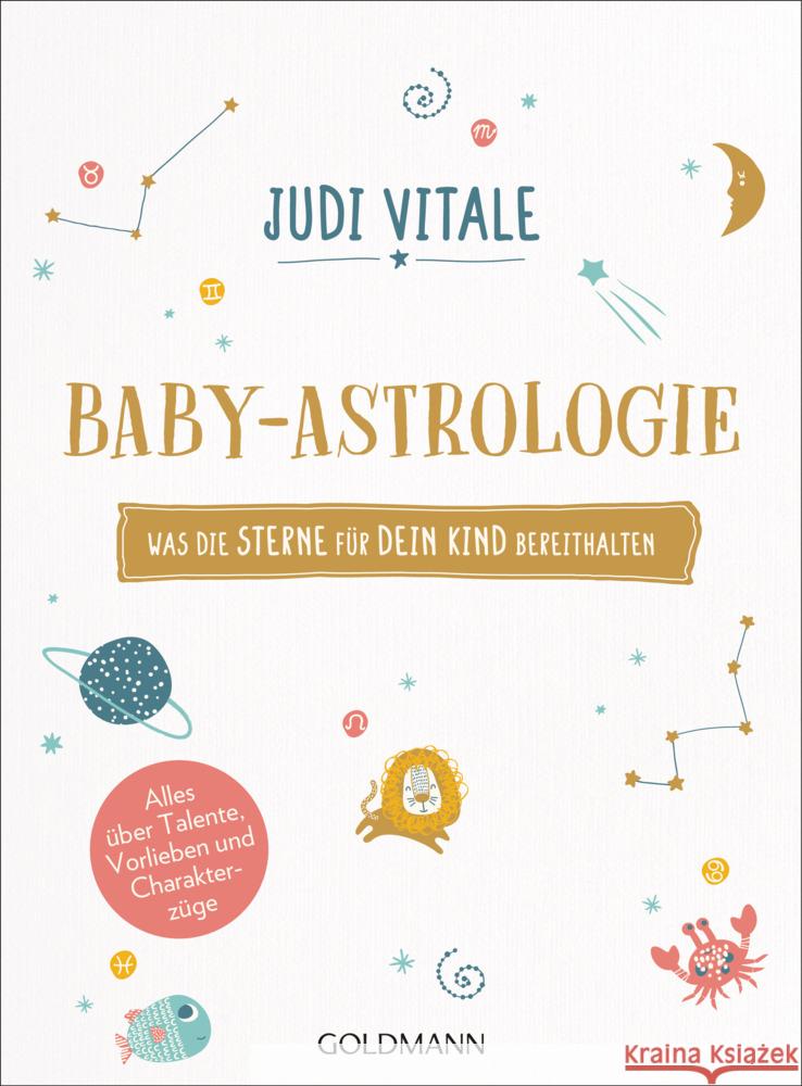 Baby-Astrologie Vitale, Judi 9783442223480 Goldmann - książka