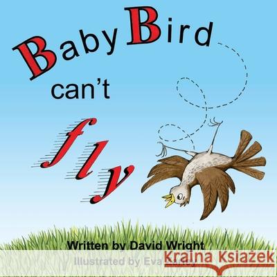 Baby Bird Can't Fly David Wright Eva Zarley 9781944704766 Trail Press - książka