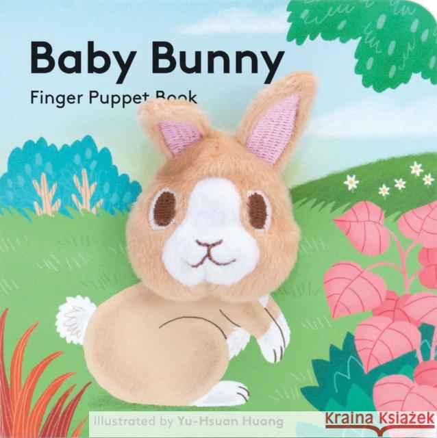 Baby Bunny: Finger Puppet Book Yu-Hsuan Huang Yu-Hsuan Huang 9781452156095 Chronicle Books - książka