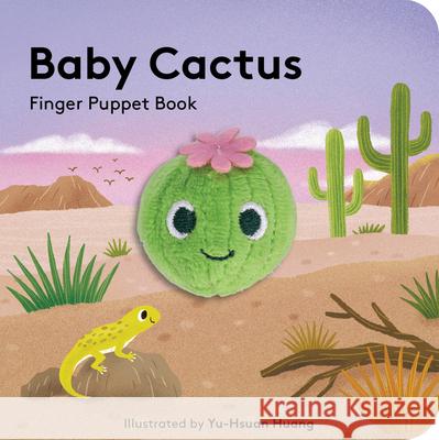 Baby Cactus: Finger Puppet Book  9781797227900 Chronicle Books - książka