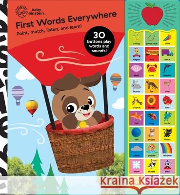Baby Einstein: First Words Everywhere Sound Book Pi Kids 9781503767379 Phoenix International Publications, Incorpora - książka