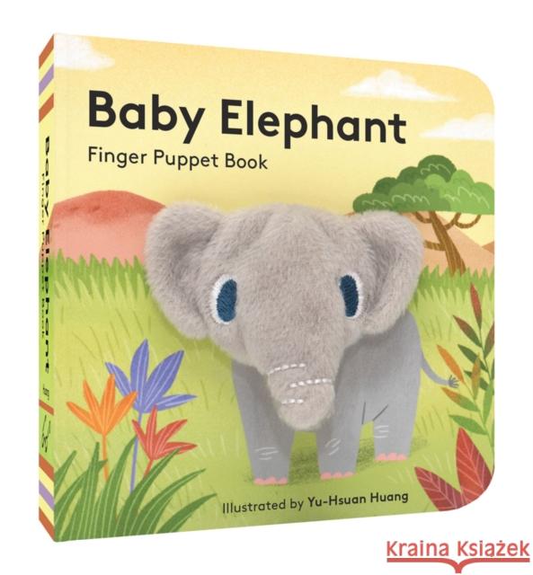 Baby Elephant: Finger Puppet Book  9781452142371 Chronicle Books - książka