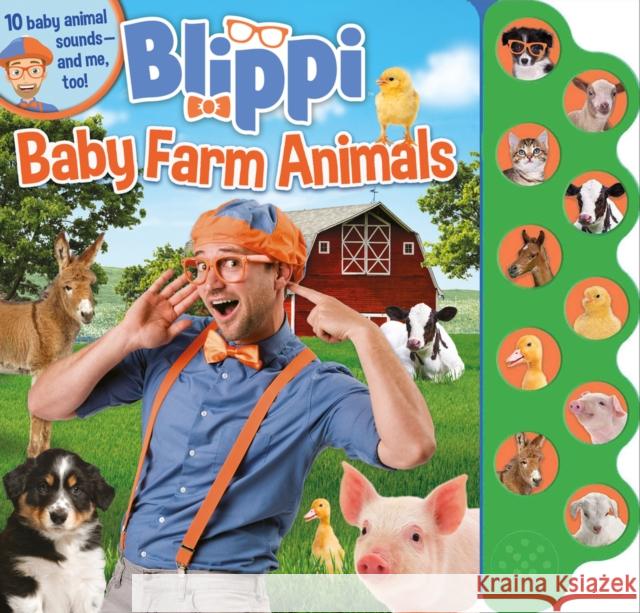 Baby Farm Animals Editors of Blippi 9780702314308 Scholastic - książka