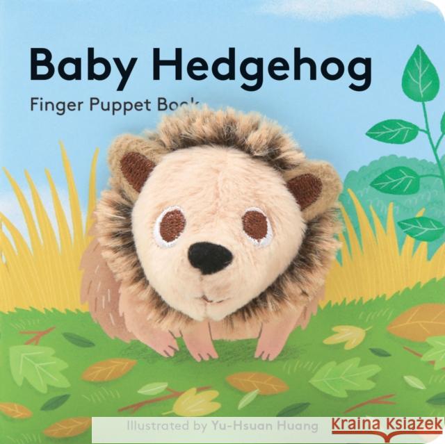 Baby Hedgehog: Finger Puppet Book Chronicle Books 9781452163765 Chronicle Books - książka