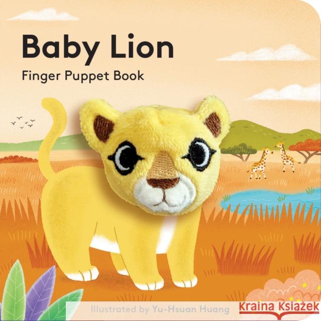 Baby Lion: Finger Puppet Book Yu-Hsuan Huang 9781797212869 Chronicle Books - książka